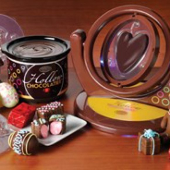 NIB Nostalgia Electrics Holiday Hollow Chocolate Candy Maker - Picture 3 of 11